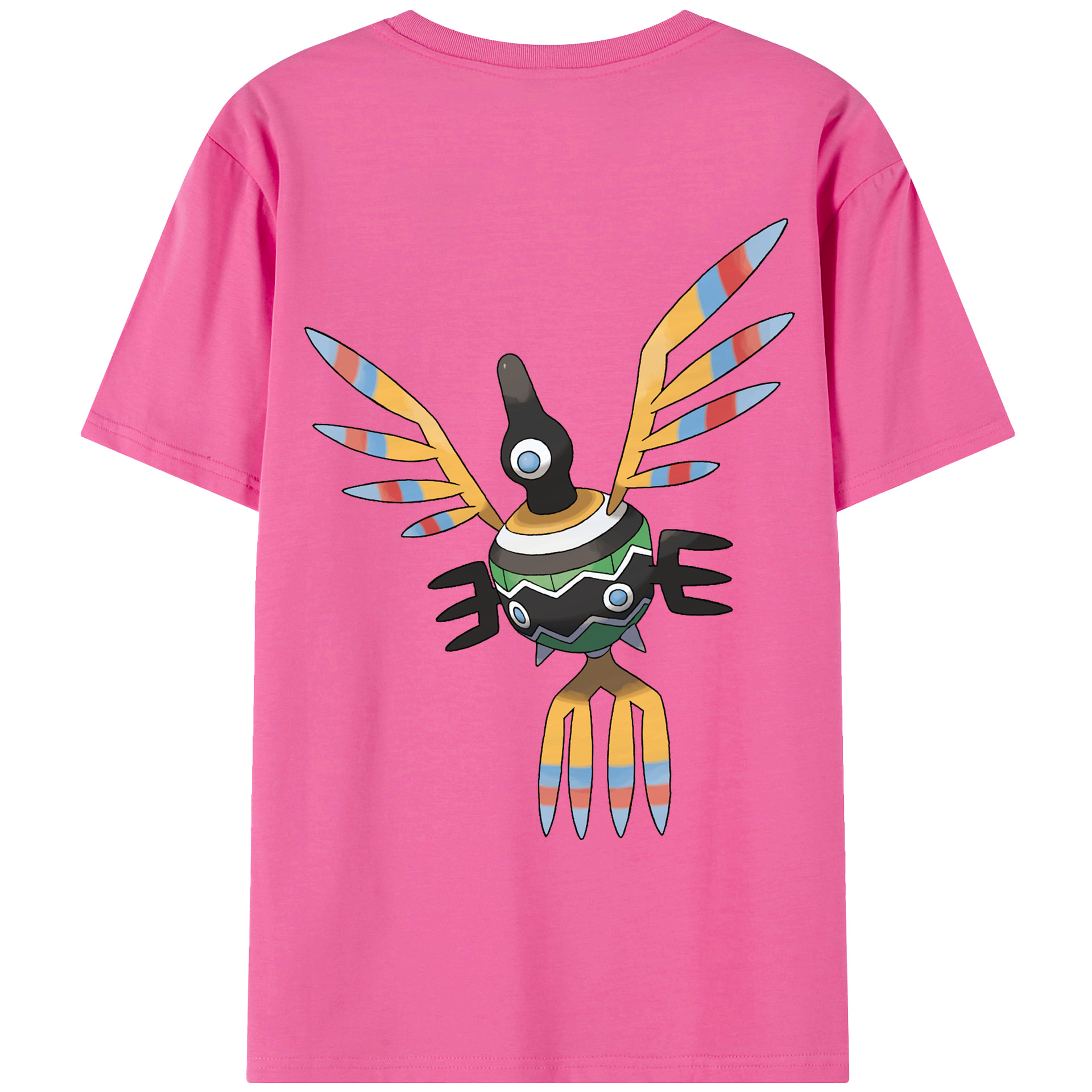 （画像用） ポケットモンスター Pokémon レディース半袖Tシャツ(バックプリント)